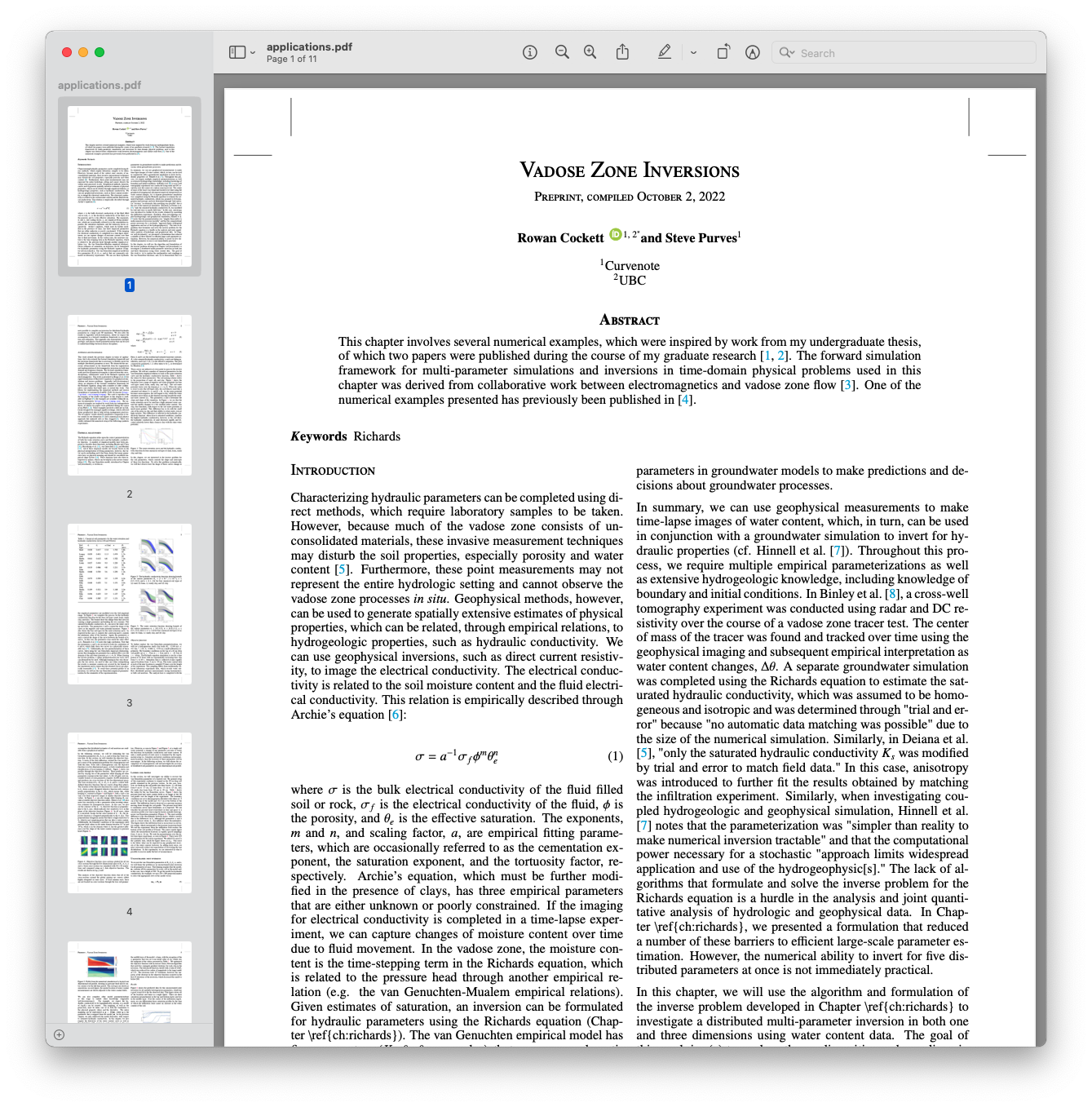 MyST can create professional PDF documents, like this two-column layout.