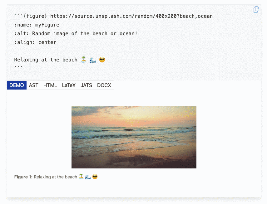 The data behind MyST is structured, which means we can transform it into many different document types and use it to power all sorts of exciting features!